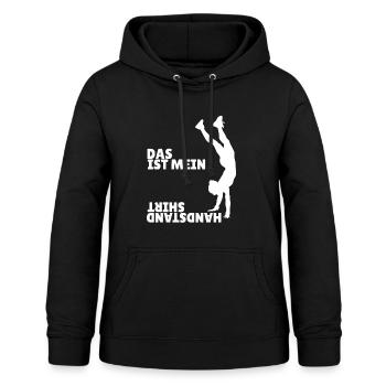 Gymnastik Sportlehrer Turner Bodenturnen Handstand - Frauen Hoodie - Schwarz - Vorne - AI Model Female 172 light (172cm)