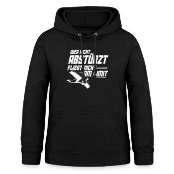 Pilot Modellflug Flugzeug Geschenk - Frauen Hoodie - Schwarz - Vorne - AI Model Female 172 light (172cm)