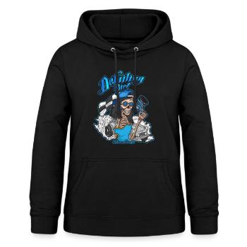 Detailing Girl - Women's Hoodie - black - Front - AI Model Female 172 light (172cm)