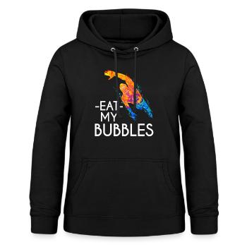 Schwimmtrainer Geschenk Schwimmen - Frauen Hoodie - Schwarz - Vorne - AI Model Female 172 light (172cm)