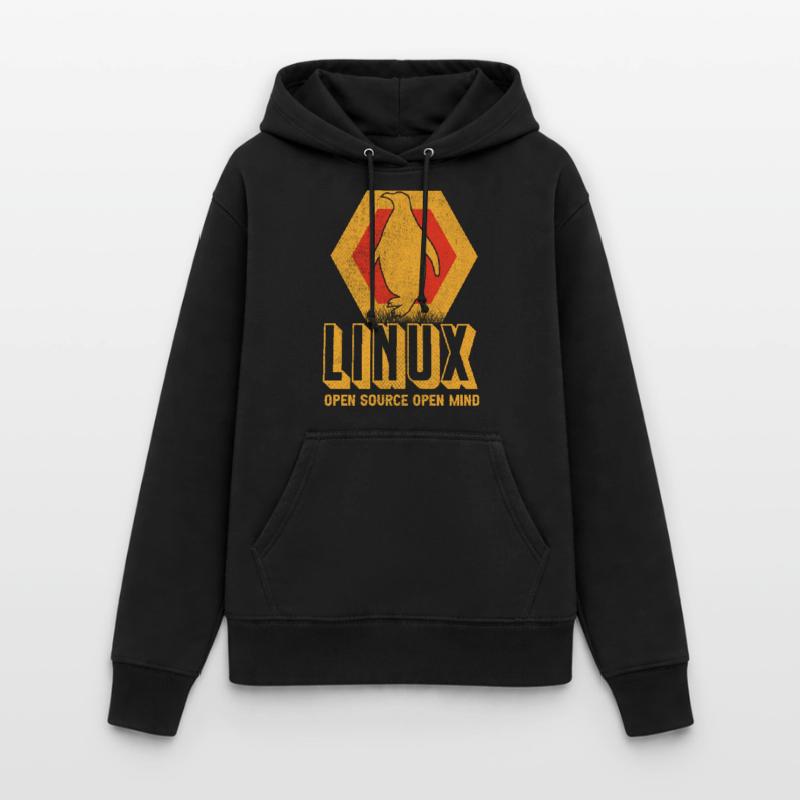 Linux Geek Penguin Nerd Computer Scientist Women's Hoodie