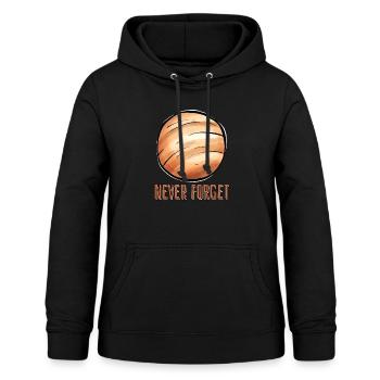 Pluto - Frauen Hoodie - Schwarz - Vorne - AI Model Female 172 light (172cm)