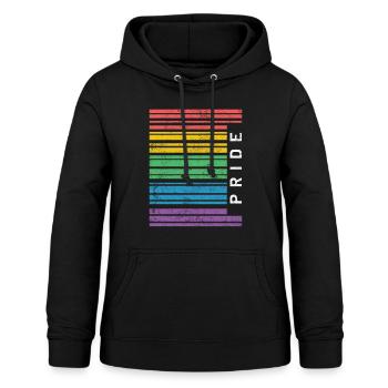 Gay Pride CSD Rainbow LGBT - Women's Hoodie - black - Front - AI Model Female 172 light (172cm)