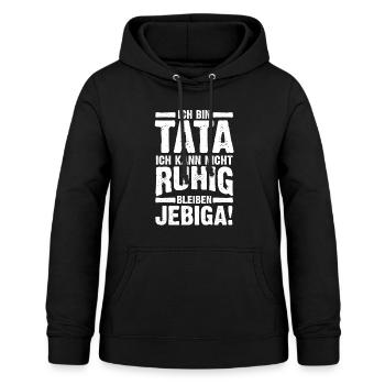 Tata Kroatien Papa Kroatisch Jebiga Geschenk - Frauen Hoodie - Schwarz - Vorne - AI Model Female 172 light (172cm)