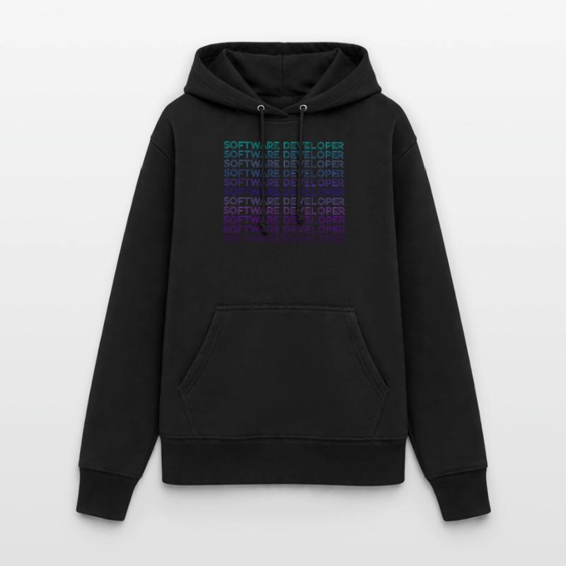 Software Developer Computer Programmer Retro Women's Hoodie