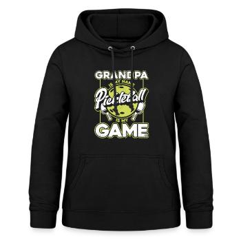 Pickleball Pickleballer Sport - Frauen Hoodie - Schwarz - Vorne - AI Model Female 172 light (172cm)
