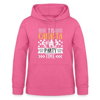 Canasta Party | Canasta Legende | Canasta-Spieler - Frauen Hoodie - Pink - Vorne - AI Model Female 172 light (172cm)