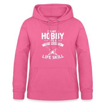 Schmutzige Gedanken Sauber Messer Messersammler - Frauen Hoodie - Pink - Vorne - AI Model Female 172 light (172cm)