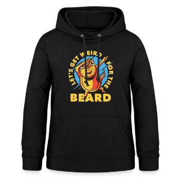 Dabbing Bearded Dragon Dabber - Women's Hoodie - black - Front - AI Model Female 172 light (172cm)