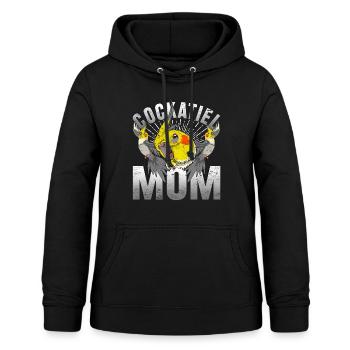 Nymphensittich Mama Muttertag Nymphensittich - Frauen Hoodie - Schwarz - Vorne - AI Model Female 172 light (172cm)