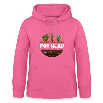 Pot head Pflanzen Gärtner - Frauen Hoodie - Pink - Vorne - AI Model Female 172 light (172cm)