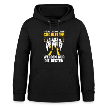 Chorleiter Beruf Chor Geschenk - Frauen Hoodie - Schwarz - Vorne - AI Model Female 172 light (172cm)
