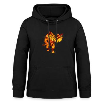 Griechische Mythologie - Minotaurus - Frauen Hoodie - Schwarz - Vorne - AI Model Female 172 light (172cm)