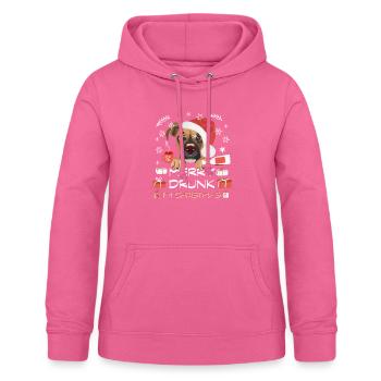 Boxer Kerstmarkt - Vrouwen hoodie - pink - Voor - AI Model Female 172 light (172cm)