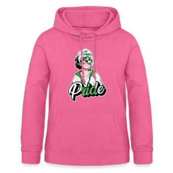 Demiromantischer Stolz Coole Anime Mädchen Demirom - Frauen Hoodie - Pink - Vorne - AI Model Female 172 light (172cm)