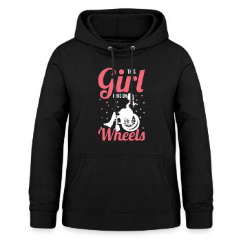 Paraplegic Handicap Spinal cord injury D - Women's Hoodie - black - Front - AI Model Female 172 light (172cm)