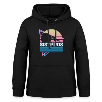 Sisyphos Altgriechisch Griechische Mythologie Retr - Frauen Hoodie - Schwarz - Vorne - AI Model Female 172 light (172cm)