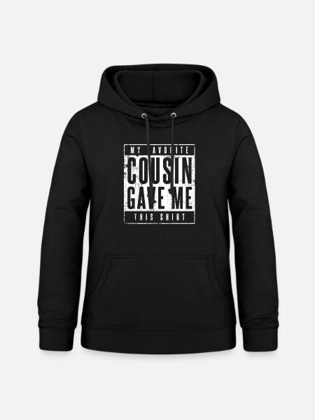 Cousins Cousin Familie - Frauen Hoodie - Schwarz
