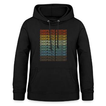 Chiropraktische Assistentin Chiropraktikerin - Frauen Hoodie - Schwarz - Vorne - AI Model Female 172 light (172cm)