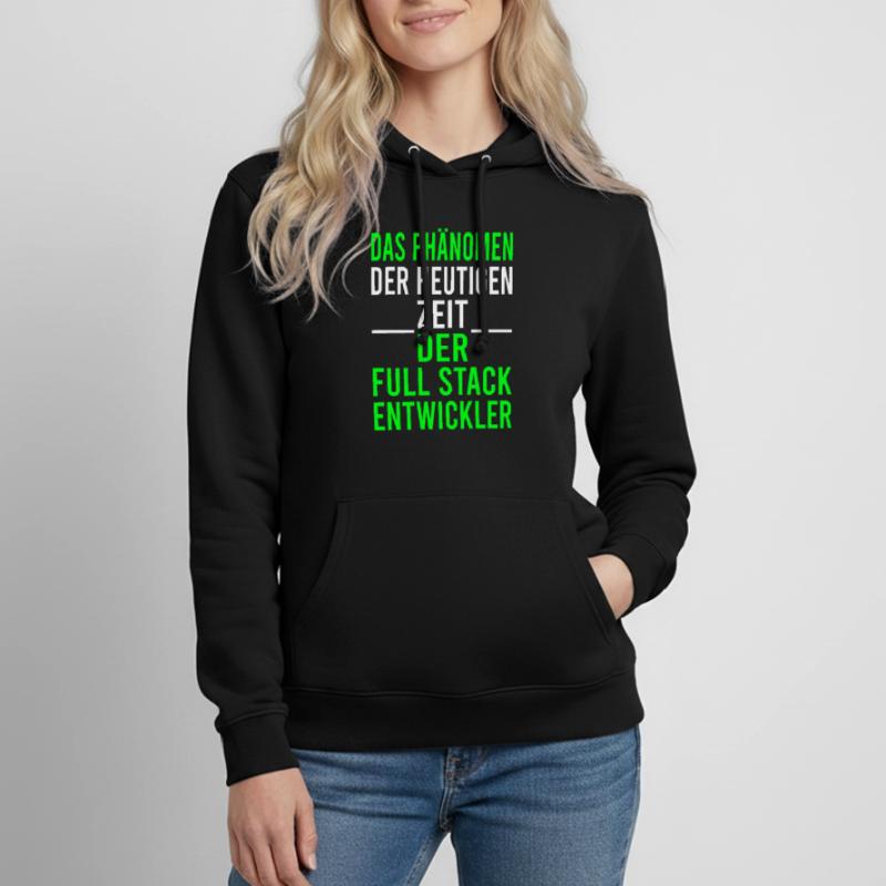 Informatik Computer Programmierer Entwickler Coder Frauen Hoodie