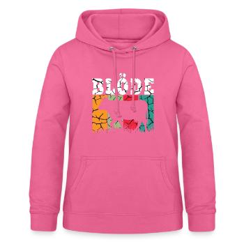 BLÖDE KUH - TIER - TIERISCH - TIERCHEN - Frauen Hoodie - Pink - Vorne - AI Model Female 172 light (172cm)