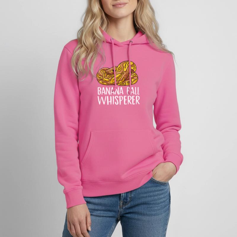 Conception de boule de banane pour un python Sweat à capuche Femme
