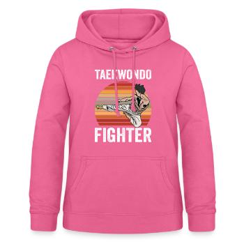 Tae Kwon Do - taekwondo - martial arts - Women's Hoodie - pink - Front - AI Model Female 172 light (172cm)
