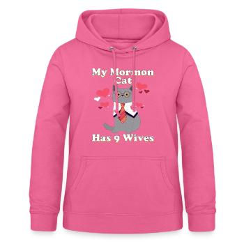 Mormone LDS-Missionar - Frauen Hoodie - Pink - Vorne - AI Model Female 172 light (172cm)