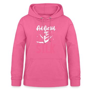 Aerial Silk Aerialist - Women's Hoodie - pink - Front - AI Model Female 172 light (172cm)