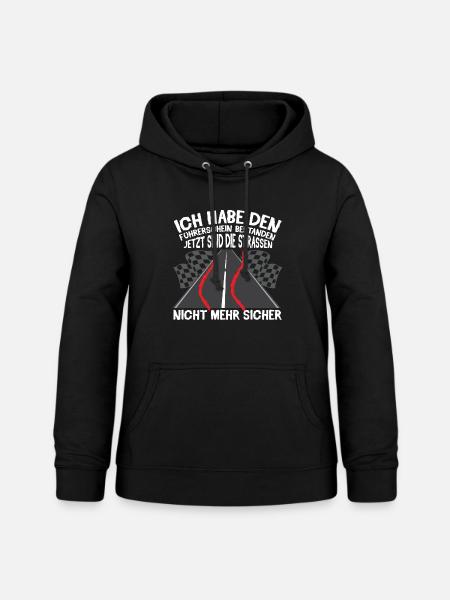 Führerschein Fahrschüler - Frauen Hoodie - Schwarz