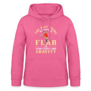 Zirkus Luftseiden Aeralist Akrobatik Trapez - Frauen Hoodie - Pink - Vorne - AI Model Female 172 light (172cm)