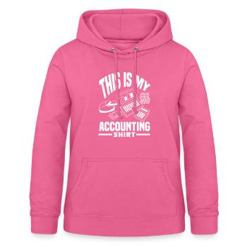 Funny Tax Advisor Accountant Gift - Women's Hoodie - pink - Front - AI Model Female 172 light (172cm)
