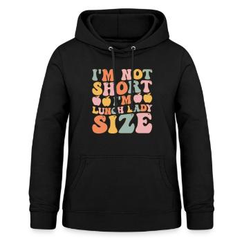 Groovy Cafeteria Worker - Women's Hoodie - black - Front - AI Model Female 172 light (172cm)