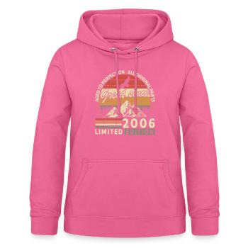 Legendary 18th Birthday 2006 - Women's Hoodie - pink - Front - AI Model Female 172 light (172cm)