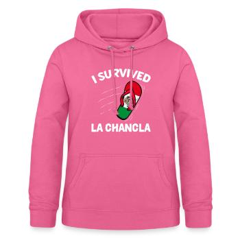 Drapeau mexicain du Mexique - Sweat à capuche Femme - rose - Devant - AI Model Female 172 light (172cm)