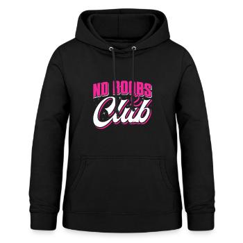 Stolze Mastektomie Krebsüberlebende Brustkrebs - Frauen Hoodie - Schwarz - Vorne - AI Model Female 172 light (172cm)