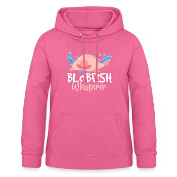Funny sea creature - Women's Hoodie - pink - Front - AI Model Female 172 light (172cm)
