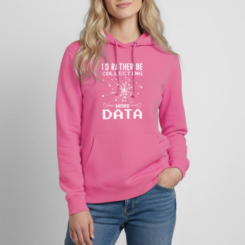 Machine Learning Algorithmen KI Datenanalyst Frauen Hoodie