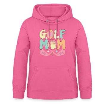 Golf Mom Groovy Golfspieler Golfspielerin Golfspie - Frauen Hoodie - Pink - Vorne - AI Model Female 172 light (172cm)