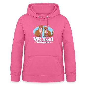 Weasel Mouse Weasel Dwarf Weasel Gift - Women's Hoodie - pink - Front - AI Model Female 172 light (172cm)
