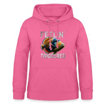 Humuhumunukunukuapua'a Hawaiianischer Riff-Drücker - Frauen Hoodie - Pink - Vorne - AI Model Female 172 light (172cm)