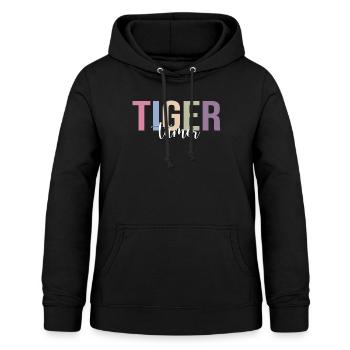 Circus Tiger Circus Tiger Lover Funny Circus - Women's Hoodie - black - Front - AI Model Female 172 light (172cm)
