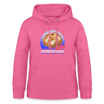 Sauerteigbrot Sauerteig Brote Geschenk - Frauen Hoodie - Pink - Vorne - AI Model Female 172 light (172cm)