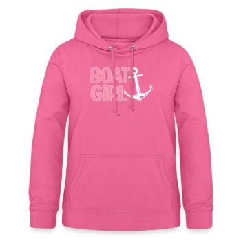 Femelle Boating Boat Girl - Sweat à capuche Femme - rose - Devant - AI Model Female 172 light (172cm)