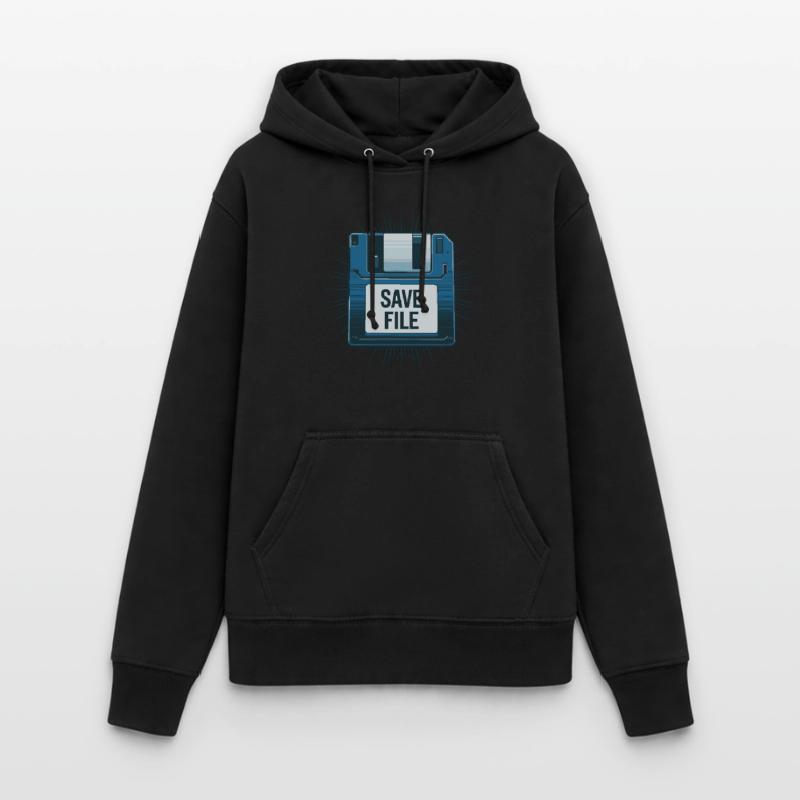 Save Disk Diskette 90s PC für einen Computer Frauen Hoodie