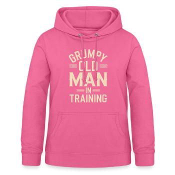 Grumpy Old Man Grumpy - Women's Hoodie - pink - Front - AI Model Female 172 light (172cm)