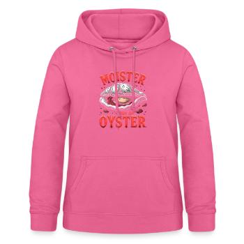 Moister Than An Oyster Damen Erwachsene Vulgär Rau - Frauen Hoodie - Pink - Vorne - AI Model Female 172 light (172cm)