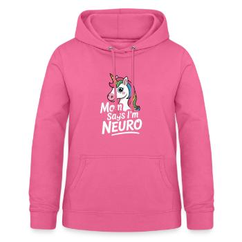 Neurodivers - Women's Hoodie - pink - Front - AI Model Female 172 light (172cm)
