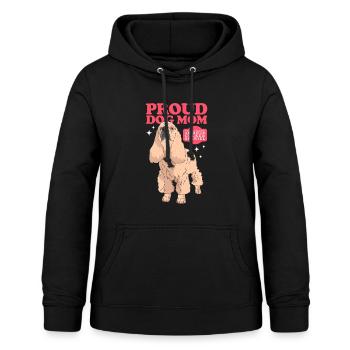 Cocker américain Spaniel Maman Cadeau - Sweat à capuche Femme - noir - Devant - AI Model Female 172 light (172cm)