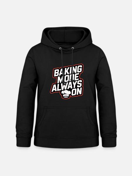 1. Lustiger Back Spruch für Hobbybäcker - Frauen Hoodie - Schwarz